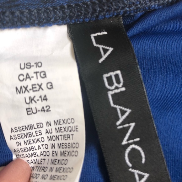 La Blanca women’s bikini bottom sz 10 - Picture 3 of 3